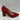 Alfani STEP N’ FLEX Red Suede Point Toe Geo-Heel Slip On Dress Pumps, Size 7M - Very Good - Ufashion
