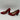 Alfani STEP N’ FLEX Red Suede Point Toe Geo-Heel Slip On Dress Pumps, Size 7M - Very Good - Ufashion