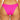 BECCA Coast Tia V Front High Leg Bottoms Pink Flambe MD - Ufashion