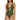 BECCA by Rebecca Virtue Line in The Sand Lainey Textured Rib Plunge One-Piece - Ufashion