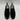 Franco Sarto LAZER Black Fabric Slip On Low Top Platform Sneakers Women’s 10M - Very Good - Ufashion