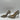 JIMMY CHOO “Romy” Gold Leather Point Toe Slip On Glitter Pumps, Women’s Size 38 - Very Good - Ufashion