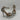 Aquazzura KIRA CUTOUT Silver/Gold Metallic Peep Toe Platform Sandals, Size 37.5 - Very Good - Ufashion