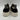 Franco Sarto LAZER Black Fabric Slip On Low Top Platform Sneakers Women’s 10M - Very Good - Ufashion
