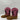Shyanne Girls' Light-Up Western Boots Pink Size 6D - Very Good - Ufashion