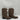 Shyanne Floral Embroidered Brown Leather Snip Toe Pull On Western Boots Girl 6D - Very Good - Ufashion