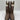 Shyanne Floral Embroidered Brown Leather Snip Toe Pull On Western Boots Girl 6D - Very Good - Ufashion
