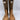 Circle G Western Boots Girls 11" Leather Leopard Print Honey Size 5 - Very Good - Ufashion