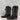 Corral A4339 Men’s Black Embroidery Horseman Toe Size 7D - Very Good - Ufashion