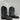 Corral Men's Exotic Alligator Inlay Western Boots Dark Grey Size 10.5D - Very Good - Ufashion