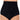 Swim Solutions Womens Solid Nylon Swim Bottom Separates Black 12 - Ufashion
