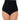 Swim Solutions Womens Solid Nylon Swim Bottom Separates Black 12 - Ufashion