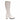 Aerosoles Women's Micah Knee High Boot, Eggnog Stretch Faux Leather, 8 - Very Good - Ufashion