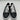 Guess Women's Lexxa Sneakers Black/White Size 10M - Very Good - Ufashion