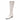 Aerosoles Women's Micah Knee High Boot, Eggnog Stretch Faux Leather, 8 - Very Good - Ufashion