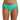 La Blanca Island Goddess Side Loop Hipster Bikini Swimsuit Top Seafoam - Ufashion