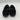 Bzees Kallie Flats Women's Black Size 9M - Very Good - Ufashion