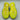 Men’s John Galliano Logo Sneakers Black/Neon Yellow Size 37 - Very Good - Ufashion