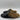 Cavalli Class by Roberto Cavalli Leather & Faux Fur Loafers Black Size 43.5 - Very Good - Ufashion