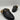 Cavalli Class by Roberto Cavalli Leather & Faux Fur Loafers Black Size 43.5 - Very Good - Ufashion