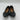 See by Chloe Jane Vieja Cuero Negro Scrunch Ballet Ballerina Flats 36.5 - Very Good - Ufashion