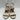 VALENTINO GARAVANI Pebbled Calfskin Rockstud Double Slingback Strap Sandals 39 - Very Good - Ufashion