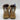Off-White Men's Leather High-Top Hiking Boots Camel Size 39 - Very Good - Ufashion
