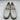 Men’s Salvatore Ferragamo Gancini White Leather Loafers Size 7.5EE - Very Good - Ufashion