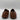 SAKS FIFTH AVENUE Fold Leather Bit Loafers Brown Size 9 - Very Good - Ufashion