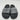 Adults Givenchy Paris Logo Rubber Slides Clear/Black Size 42 - Very Good - Ufashion
