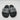 Givenchy Men's Slide Sandals Clear/Black Size 40 - Very Good - Ufashion