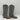 Ferrini Women's Quinn Pointed Toe Boots Grey Size 7.5 - Very Good - Ufashion
