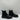Alexander McQueen Women’s Platform Leather Chelsea Boots Black Size 45 - Very Good - Ufashion