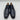 Saks Fifth Avenue COLLECTION Duncan Leather Derby Shoes Navy Blue Size 8.5M - Very Good - Ufashion