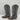 Ferrini Women's Quinn Pointed Toe Boots Grey Size 7.5 - Very Good - Ufashion