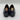 Saks Fifth Avenue COLLECTION Duncan Leather Derby Shoes Navy Blue Size 8.5M - Very Good - Ufashion