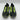 Men’s Dolce & Gabbana Sorrento Mesh Slip-On Sneakers Black/Green Size 44 - Very Good - Ufashion