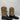 Corral Black/Honey Ostrich Embroidery Square Toe Western Boots Men’s 8.5EE - Very Good - Ufashion