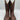 Corral Brown Embroidery Leather Square Toe Pull On Western Boots Mens 8.5D - Very Good - Ufashion