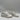 Plein Sport White Leather Lace Up Round Toe Low Top Sneakers Men’s 44 - Very Good - Ufashion