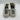 Plein Sport White Leather Lace Up Round Toe Low Top Sneakers Men’s 44 - Very Good - Ufashion