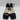NWB LADY COUTURE Dazzle Black Rhinestone Square Toe Ankle Strap Sandals Size 12 - Ufashion