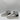 Le Tigre Women's Midtown Platform Hightop Sneakers White/Grey Size 8M - Very Good - Ufashion