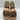 Corral Brown/Blue Caiman Overlay & Embroidery Square Toe Western Boots 9D - Very Good - Ufashion