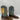 Corral Men's Honey/Blue Embroidery Square Toe Boots Size 6.5D - Very Good - Ufashion