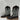 Corral Brown/Blue Caiman Overlay & Embroidery Square Toe Western Boots 9D - Very Good - Ufashion