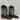 Corral Brown/Blue Caiman Overlay & Embroidery Square Toe Western Boots 9D - Very Good - Ufashion