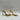 Women’s Aquazzura So Nude Plexi PVC Slingback Sandals Yellow Size 35 - Very Good - Ufashion
