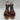 Women’s Celine Leather Wooden Platform Sandals In Brown Size 36.5 - Very Good - Ufashion