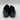 Men’s Prada Oxford Loafers Black/Silver Size 8 - Very Good - Ufashion